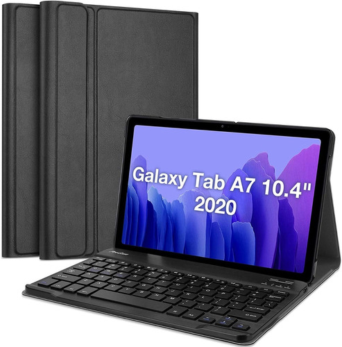 Forro Samsung Galaxy Tab A7 10.4´con Teclado Sm-t505 Sm-t500