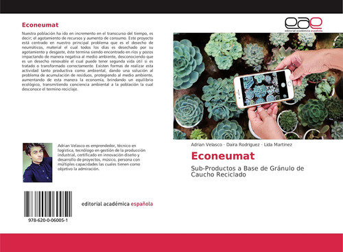 Libro: Econeumat: Sub-productos A Base De Gránulo De Caucho