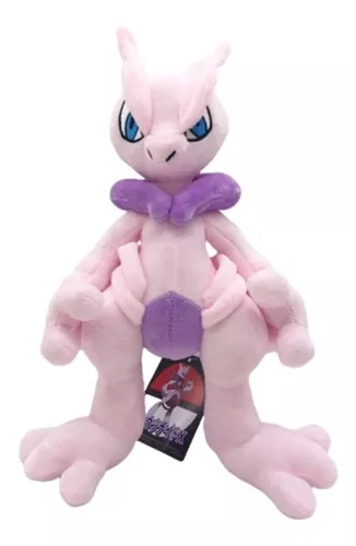 Mewtwo Mega Evolução X Pelúcia Pokémon Center Original 30cm