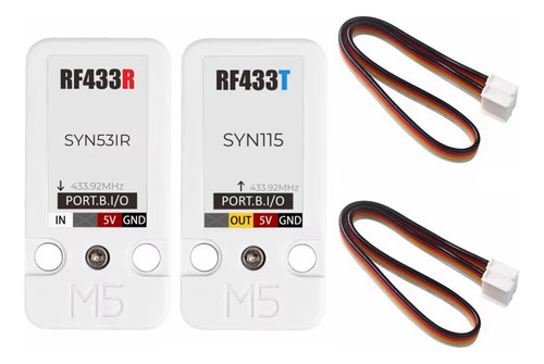 1 Juego De Transmisores Y Receptores Inalámbricos Rf433t/rf4