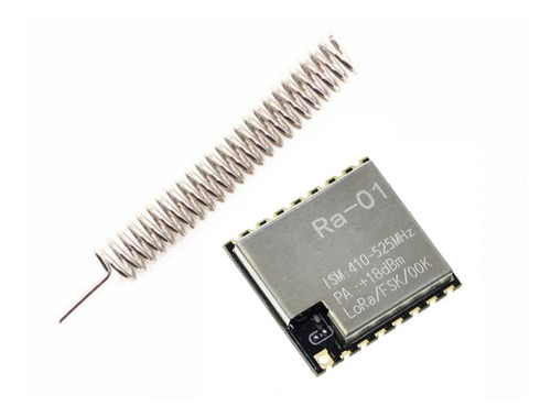 Modulo Transceptor Rf Lora Ra-01 Sx1278 433mhz 10km + Antena