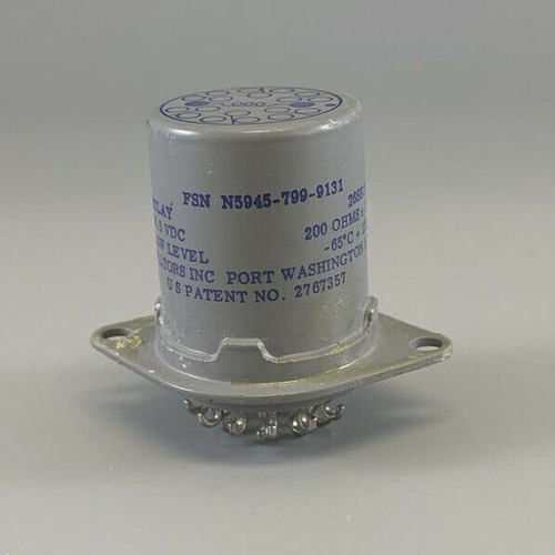 Filtors Inc 26se18s Relay Nsn: 5945-00-799-9131 Eeo