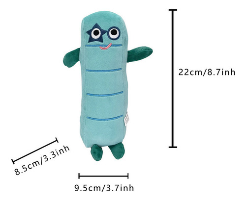 Numberblocks Peluche Muñeca Juguete Cumpleaño Regalo 2024