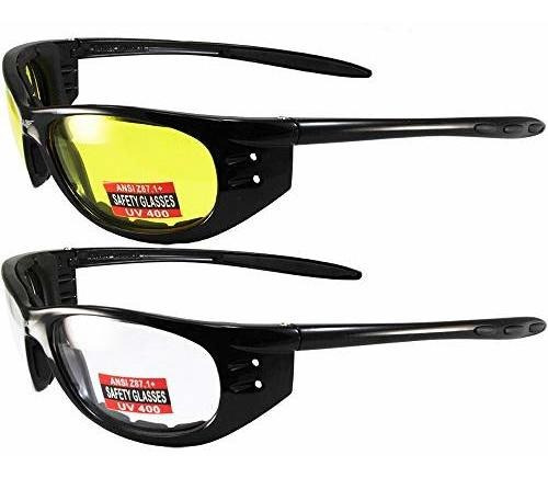 Gafas Motos 2 Pares De Gafas De Sol De Motocicleta Tyler De 