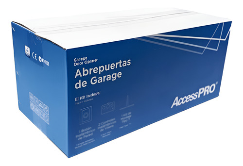 Kit Puertas Garage 1/2hp Fuerte Silencioso Riel 3mts En