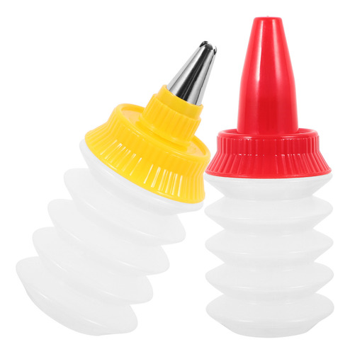 Botellas De Glaseado Para Decoración De Galletas, 2 Unidades