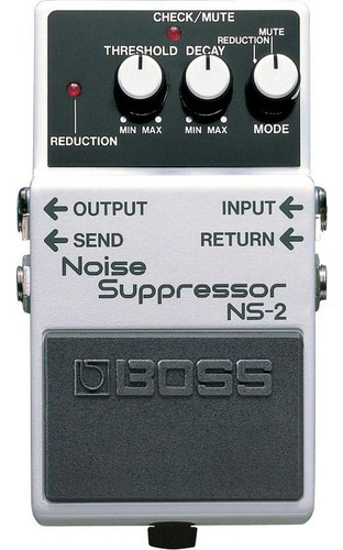 Pedal De Efecto Compacto Boss Noise Suppressor Ns-2
