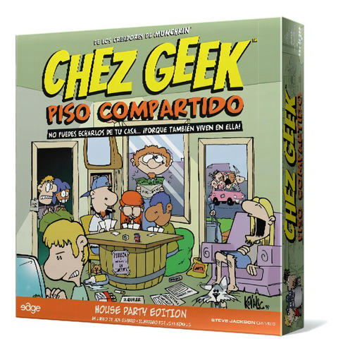 Chez Geek Piso Compartido - Juego De Mesa - Español +