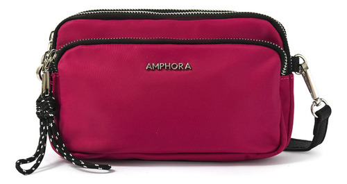 Abrilita Cartera Tipo Bandolera Fucsia