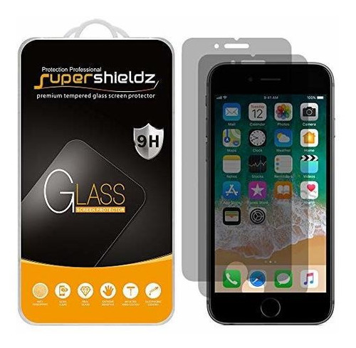 (2 Pack) Supershieldz Diseñado Para El iPhone 6 De Noo2b