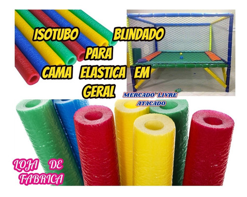 Rede 4.27+8 Isotubos+8 Ponteiras+8 Pé Emb.p/pula Pula+brinde