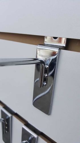 Ganchos Para Panel Ranurado Y Perforado De 10 Cm 50 Unidades
