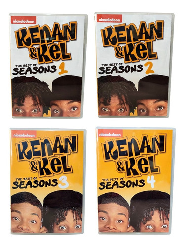 Kenan Y Kel Serie Completa Temporadas 1-4 Español Latino Dvd