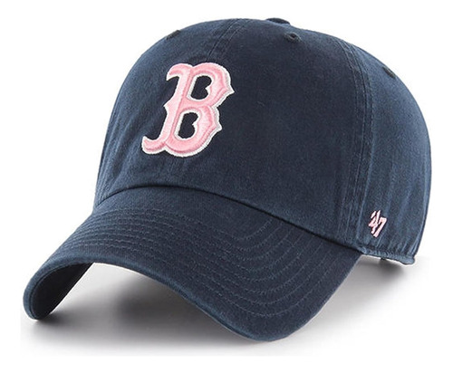 Brand Womens Boston Red Sox Clean Up Dad Hat Cap Strapback