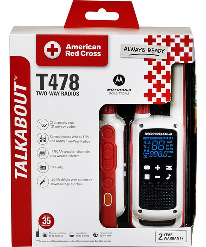 Motorola Solutions Cruz Roja T478 Talkabout