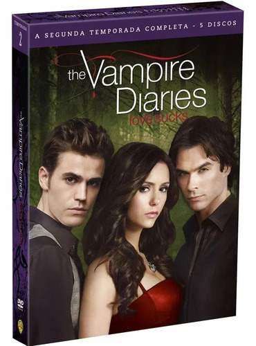 Dvd Box The Vampire Diaries 2 Temporada Original E Lacrado