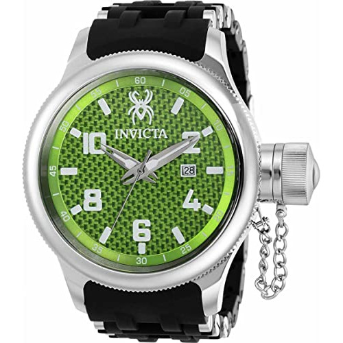 Reloj Para Hombre Con Esfera Verde Y Movimiento De Cuarzo, D