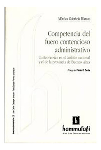 Competencia Del Fuero Contencioso Administrativo - Blanco, M