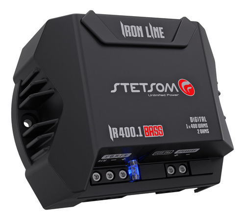 Stetsom Ir 400.1 Bass 2 Ohmios - Subamplificador Digital Iro