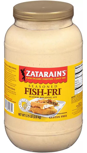 Sazonador Empanizador Zatarain's 2.6kg Importado