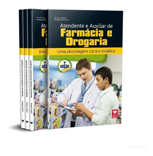 Livro Atendente E Auxiliar De Farmácia E Drogaria