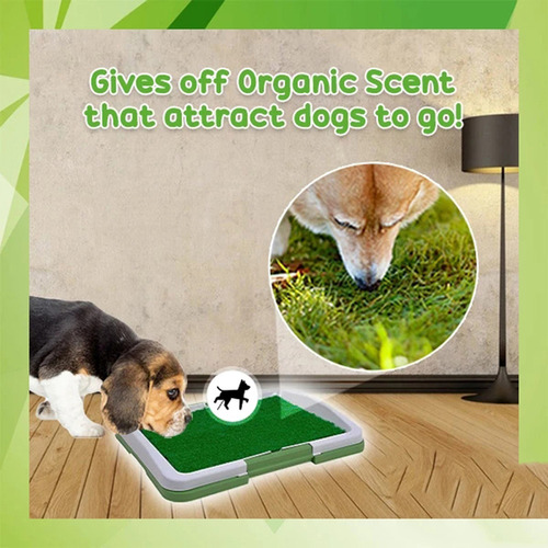 Almohadilla De Baño Dog Grass, 18 X 13.5 Pulgadas, Para Orin
