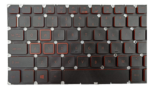 Teclado Repuesto Para Laptop Acer Nitro Serie Game Diseño Ee