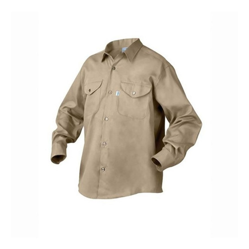 Camisa De Trabajo Ombu Original 100% Algodón Del 56 Al 60