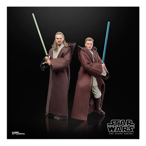 Star Wars The Black Series Qui-gon Jinn, Darth Maul, Obi-wan