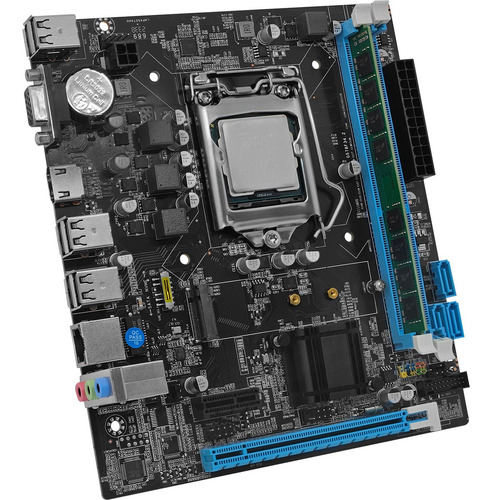 Kit Upgrade Intel Core I5 3470 8gb Ram Placa H61 Slot Ssd M2 Cor Preto