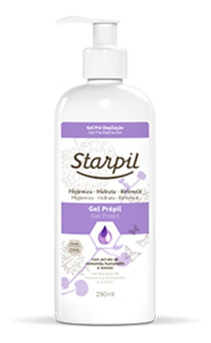 Imagem 1 de 1 de Gel Pre-depilatorio Prepil Starpil 250g