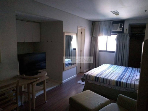 Imagem 2 de 23 de Flat - Chác. Sto. Antônio - Mobiliado - R$ 2.700,00 - Fl0405