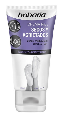 2 Pack Crema Para Pies Babaria Aloe 150