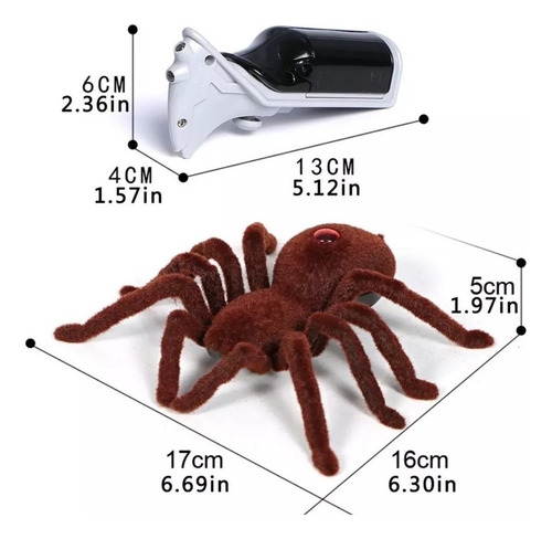 I Araña De Broma A Control Remoto Tarántula Infrarrojo
