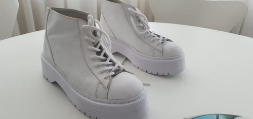 Zapatillas 47 Street Blancas, Poco Uso