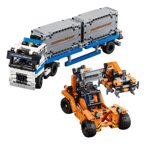 Lego Technic Container Yard 42062 Kit De Construcción Con