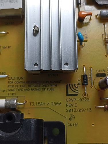Tarjeta Fuente Pantalla Vizio E320i-b2 Opv-0222 (Usado)