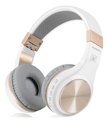 Auriculares Bluetooth, Riwbox Xbt-80, Inalámbricos, Oro Blan