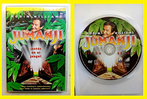 Jumanji + Patch Adams + Papá Por Siempre + Hook - R Williams (Usado)