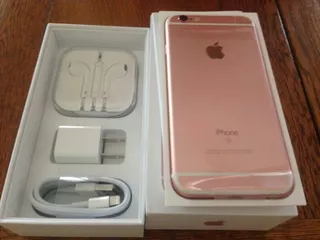 Nuevo iPhone 6s 16gb Rosado Rose Gold Pink Libre Accesorios