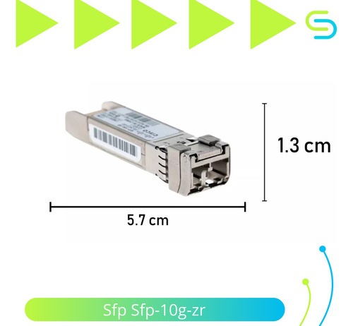 Cisco Modulo Sfp Sfp-10g-zr Nuevo En Bolsa