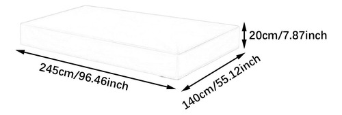 Cubierta Para Mesa De Billar, Cubierta Para 245cmx140cmx20cm