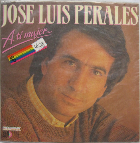 Jose Luis Perales - A Ti Mujer Lp Vinilo Acetato
