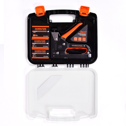 Imagen 2 de 10 de Kit Engrapadora Clavadora Prof 3 En 1 - Hamilton Pepkit