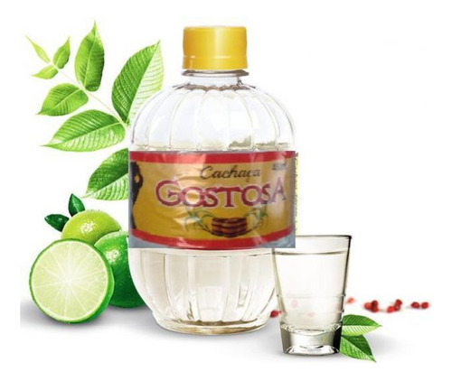 Cachaça Gostosa 480ml Kit Com 12 Garrafas Da Paraiba