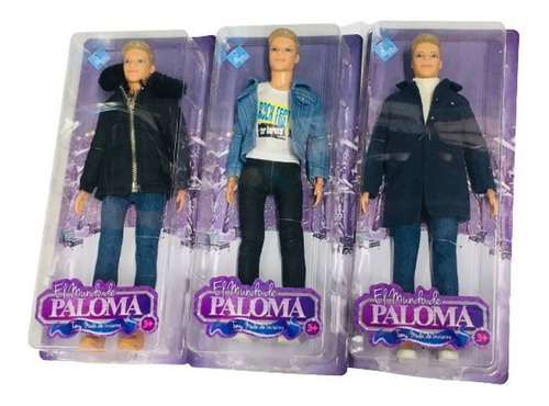 Imagen 3 de 6 de Muneco Paloma Tomy Moda De Invierno Nuevo Ar1 7585 Ellobo