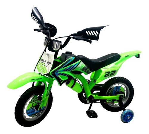 Imagen 3 de 10 de Bicicleta Rin 12 Plt Motocross Para Niños