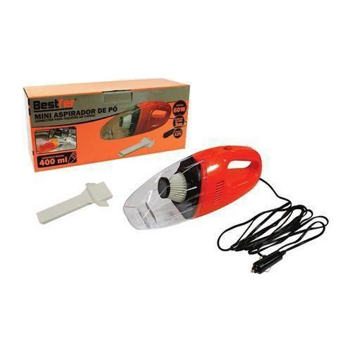 Aspirador De Pó Automotivo Bestfer 60w Conector 12v