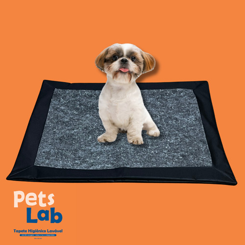 Kit Com 2 Tapetes Petslab Higiênico 60x50 Lavável