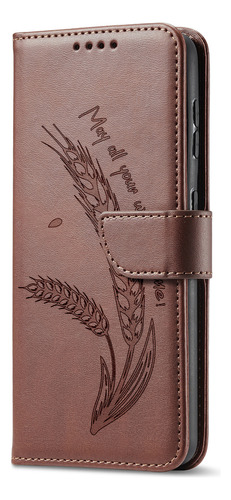 Funda De Piel Tipo Libro Para Oppo A12/ A5s/a12s Con Función Atril Magnética